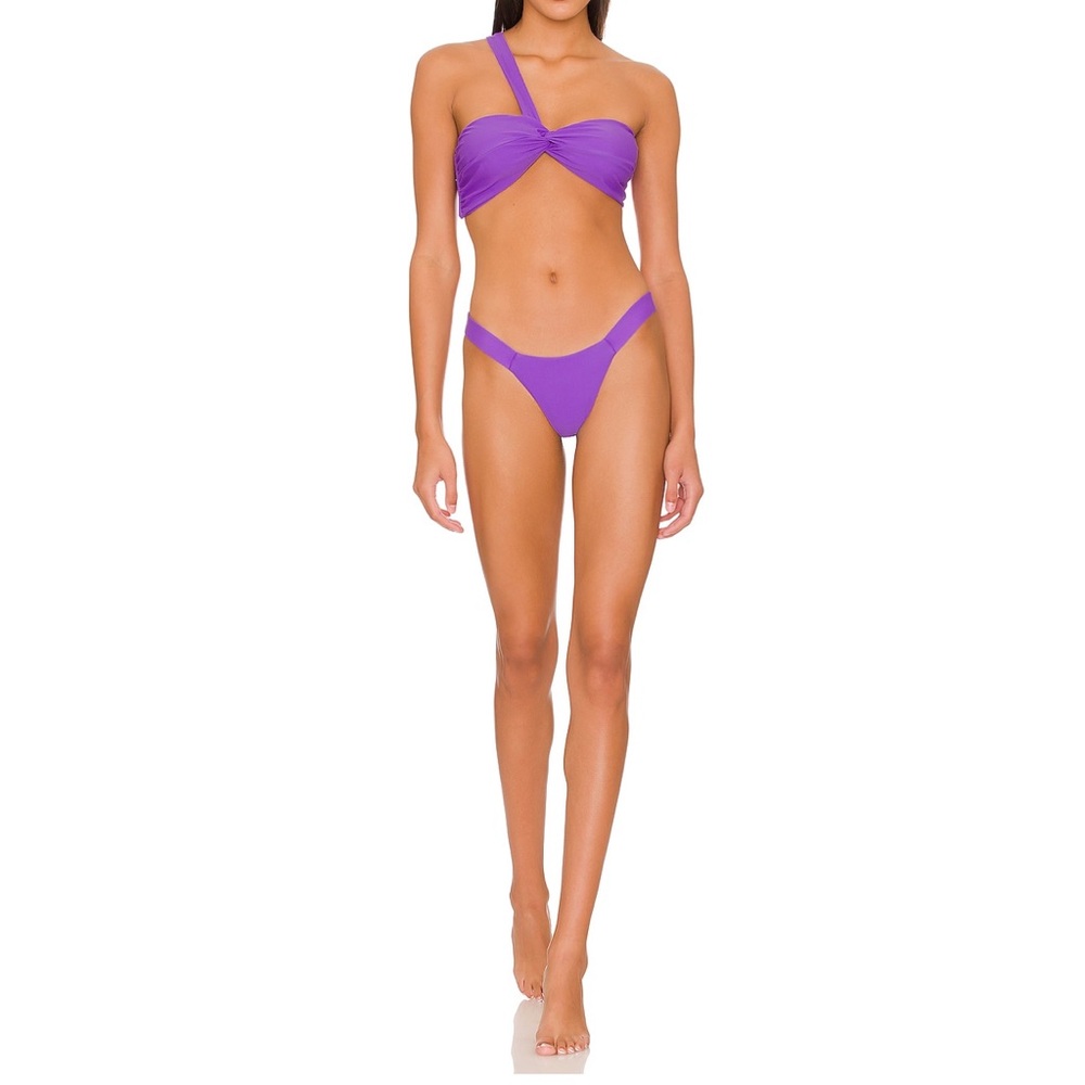 Revolve camila coelho purple bikini